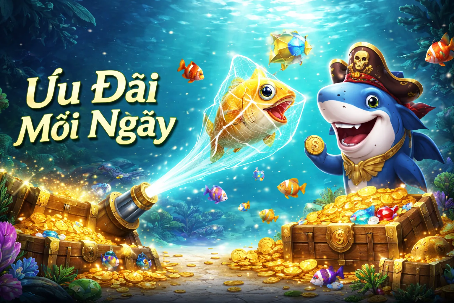 Thế giới Bắn Cá vvv888 sống động