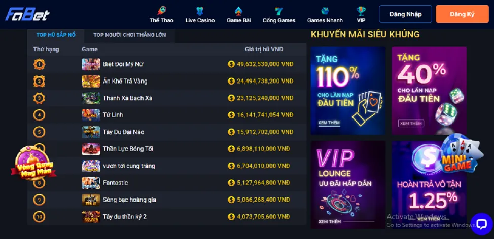 Tham gia vvv888 Bắn Cá